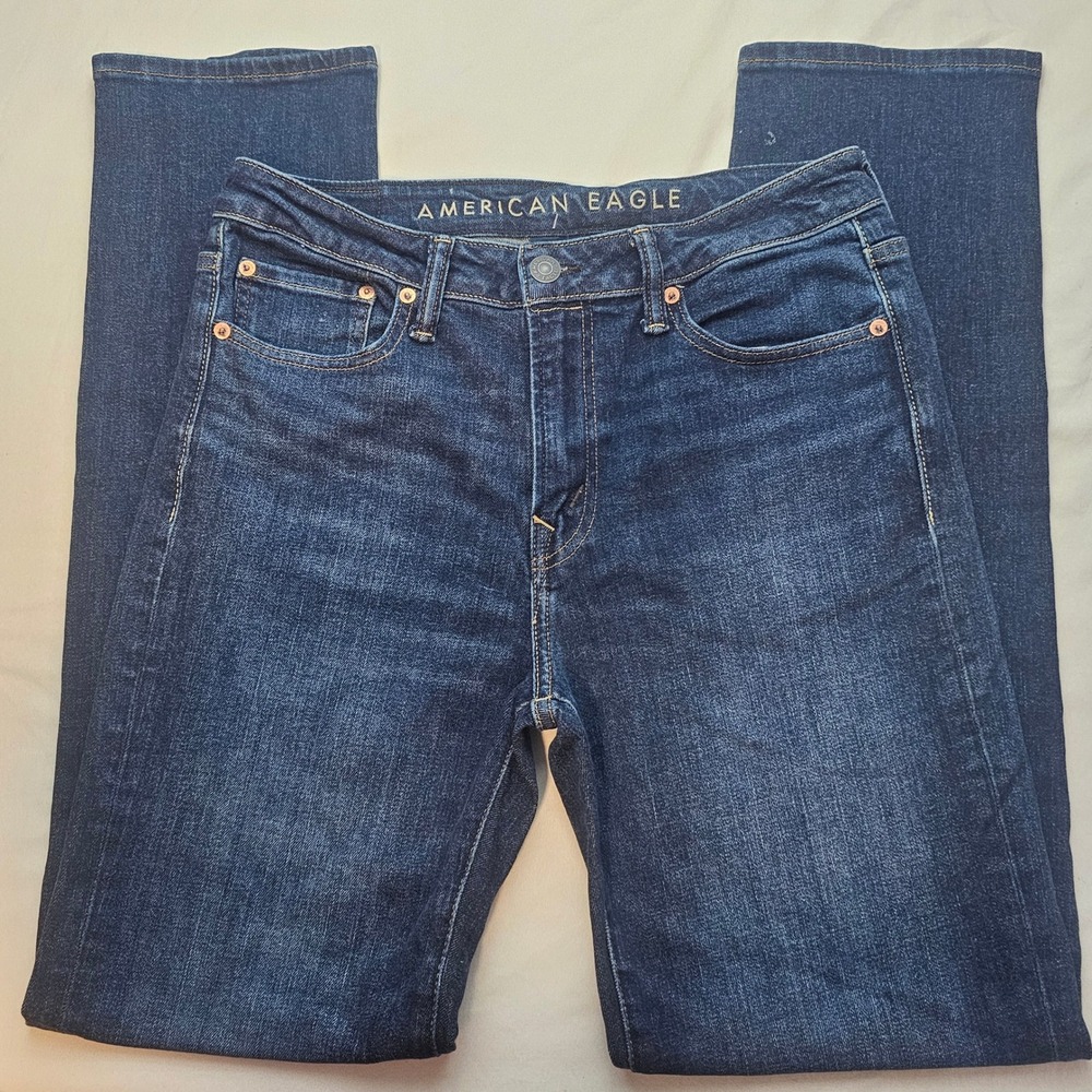 American Eagle *Pigment Flaws* 30x34 Airflex Athletic Straight NWOT 1444